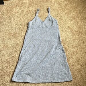 Brandy Melville Amara Light Blue Floral Mini Dress. Size One Size